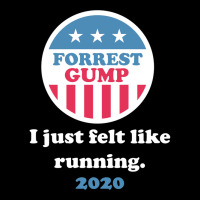 Forrest Gump 2020   I Just Felt Like Running. Adjustable Cap | Artistshot