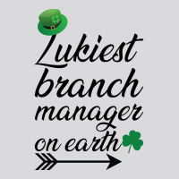 Luckiest Branch Manager On Earth Girl Women's Triblend Scoop T-shirt | Artistshot