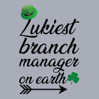 Luckiest Branch Manager On Earth Girl Tank Dress | Artistshot