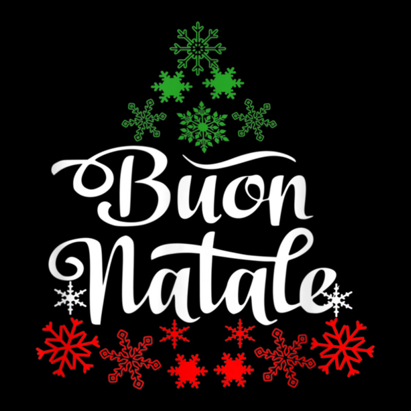 Italian Christmas Buon Natale Snowflake Italy Tree V-Neck Tee by voutsro | Artistshot