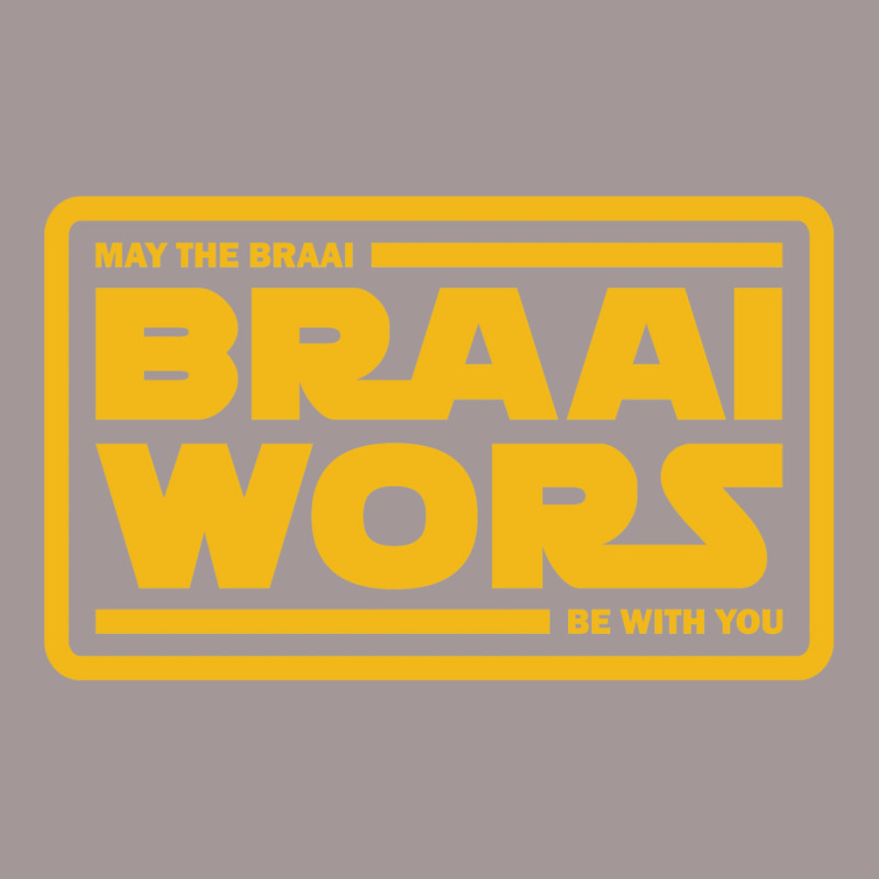 Braai Force   Braai Wors! (yellow) Vintage Short by caplessoroan | Artistshot