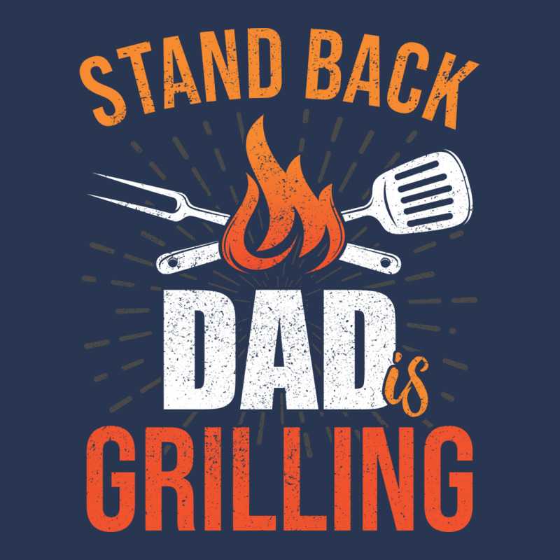 Stand Back Dad Is Grilling Love Men Denim Jacket by strosesimonsf | Artistshot