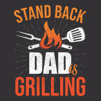 Stand Back Dad Is Grilling Love Vintage Hoodie And Short Set | Artistshot