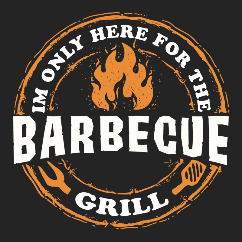 Im Only Here For Bbq 70s 3/4 Sleeve Shirt by strosesimonsf | Artistshot