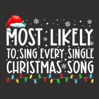 Most Likely To Sing Every Single Christmas Songs F Champion Hoodie | Artistshot