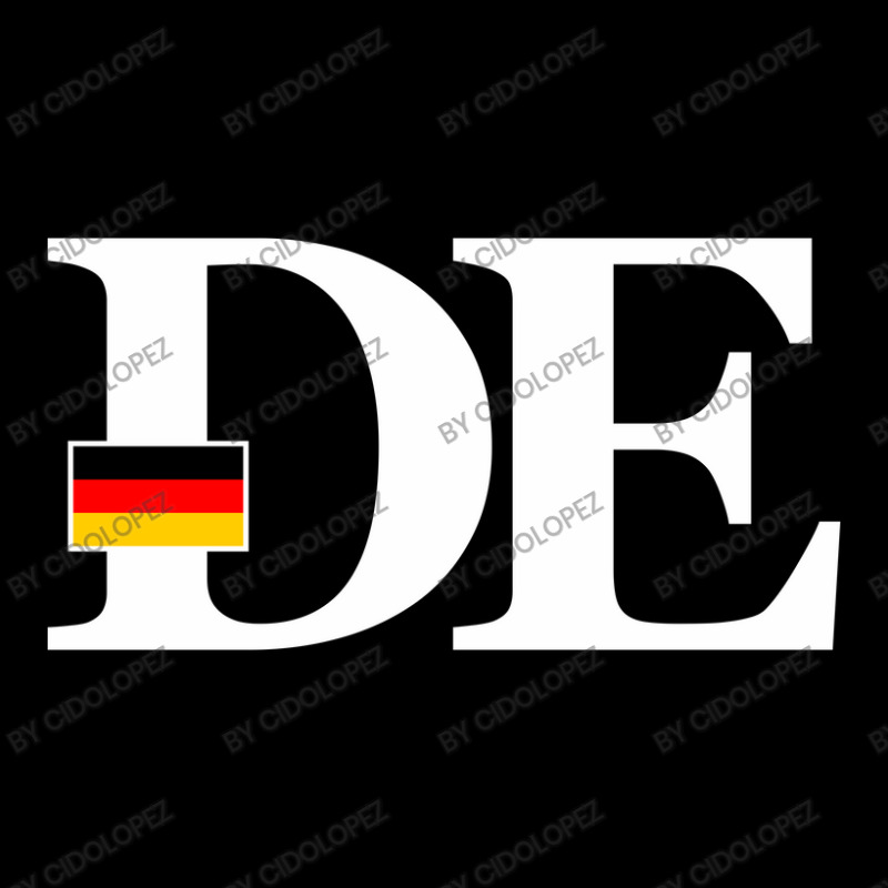 Germany Flag And Country Initials Adjustable Cap by cidolopez | Artistshot