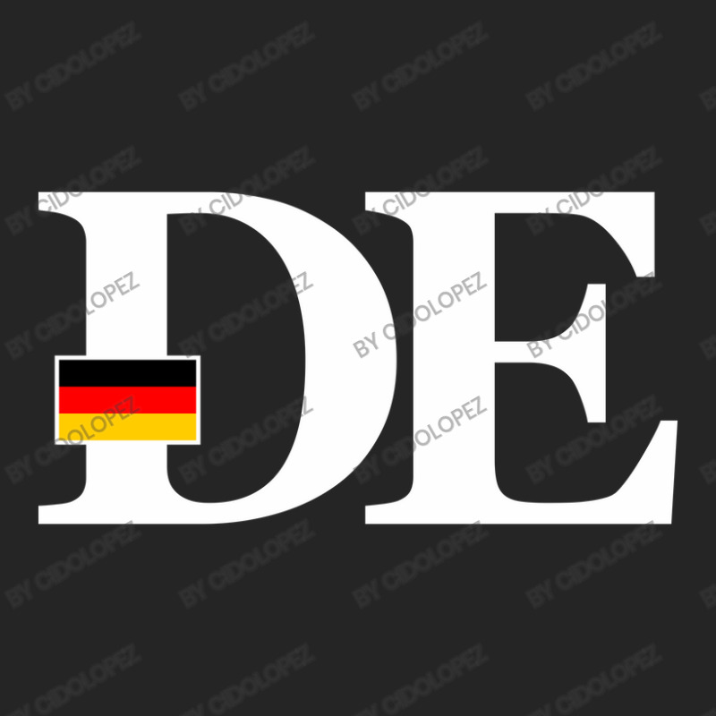 Germany Flag And Country Initials Unisex Hoodie by cidolopez | Artistshot