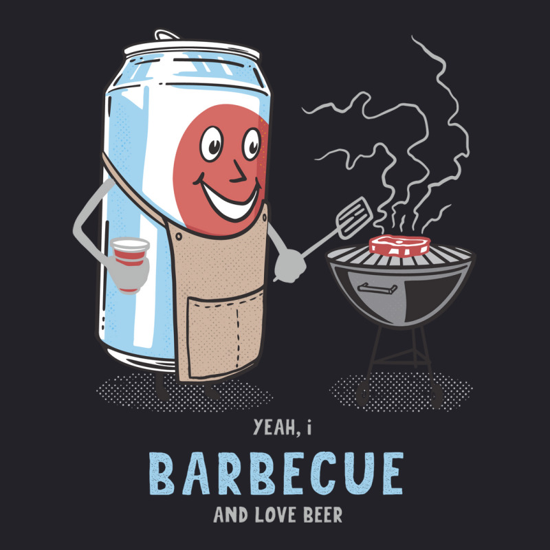 Yeah I Barbecue And Love Beer Cute Novelty Happy H Unisex Sherpa-Lined Denim Jacket by strosesimonsf | Artistshot