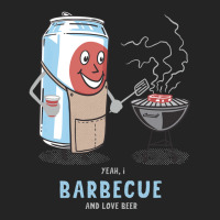 Yeah I Barbecue And Love Beer Cute Novelty Happy H 3/4 Sleeve Shirt | Artistshot