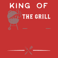 King Of The Grill Yellow V-neck Tee | Artistshot