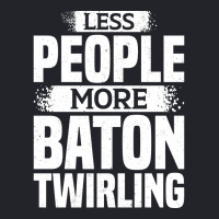 Less People More Baton Twirling Stars Lightweight Hoodie | Artistshot