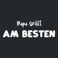 Papa Grillt Am Besten Humor Crewneck Sweatshirt | Artistshot