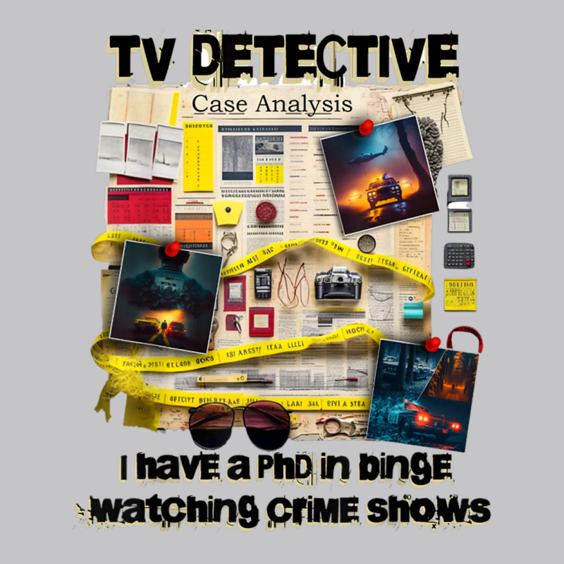 Tv Detective Cute True Crime Investigation Junkie Baby Bodysuit by africaka | Artistshot