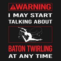 Red Warning Baton Twirling Twirl Twirler Trending Flannel Shirt | Artistshot