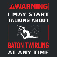 Red Warning Baton Twirling Twirl Twirler Trending Crewneck Sweatshirt | Artistshot