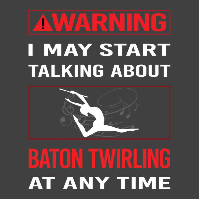 Red Warning Baton Twirling Twirl Twirler Trending Vintage T-Shirt by strosesimonsf | Artistshot