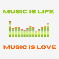 Music Is Life Music Is Love Equalizer Spectrum Ana Adjustable Cap | Artistshot