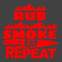 Womens Bbq Gift Print Mens Grilling Rub Smoke Eat Vintage T-shirt | Artistshot