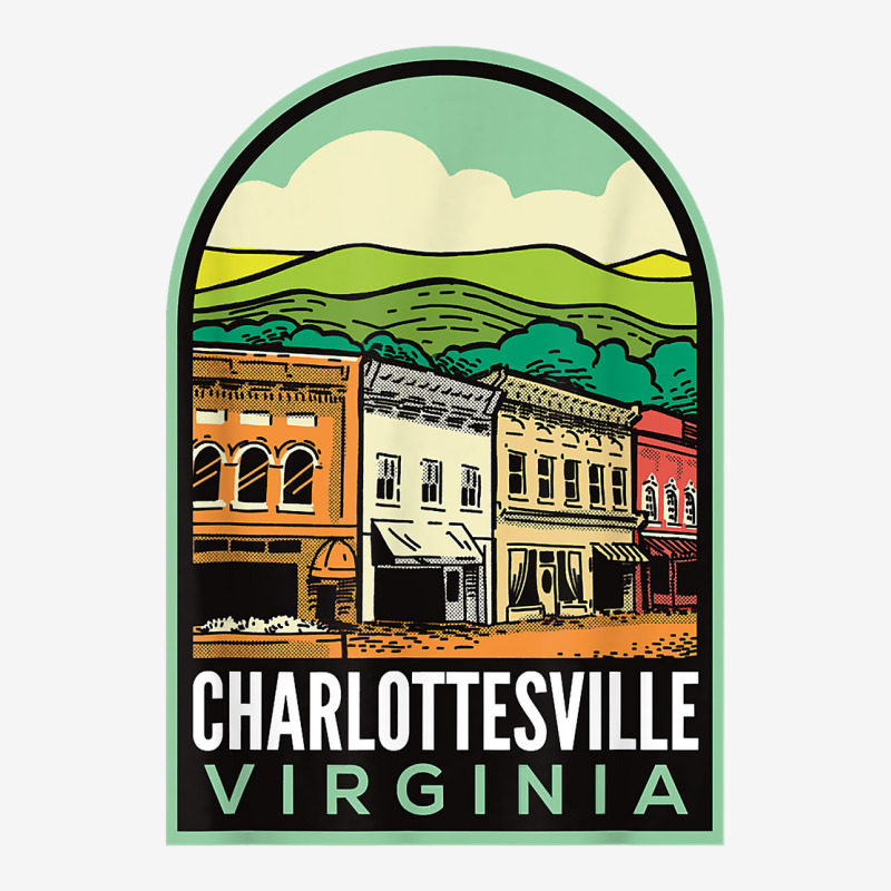 Charlottesville Va Historic Downtown Vintage T Shi Classic T-shirt | Artistshot