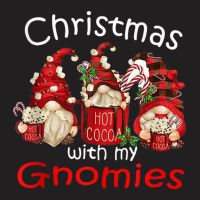 Gnome Buffalo Plaid Red Family Christmas For Women T-shirt | Artistshot