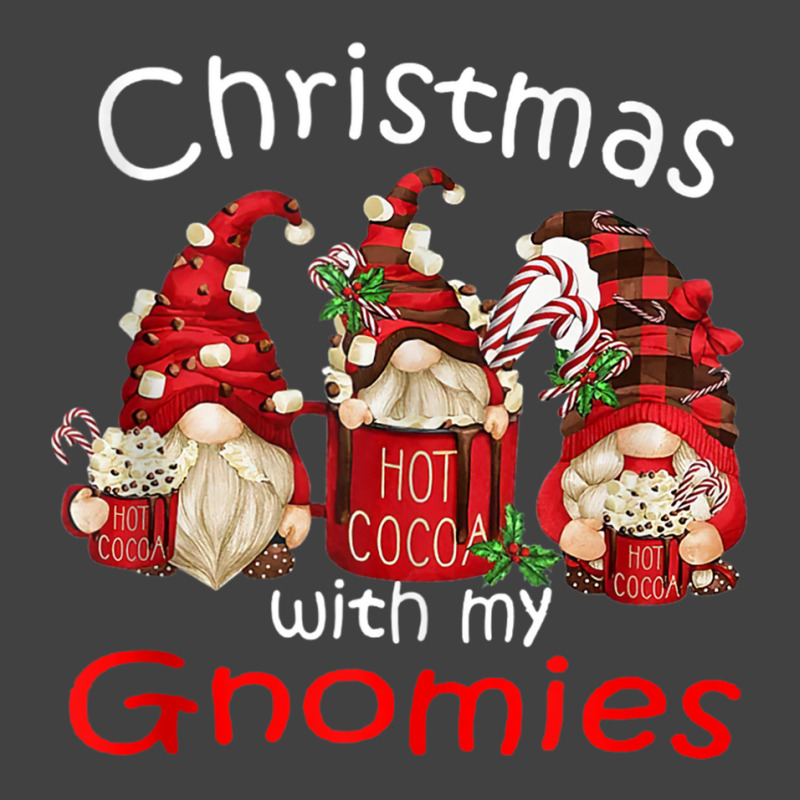 Gnome Buffalo Plaid Red Family Christmas For Women Vintage T-shirt | Artistshot