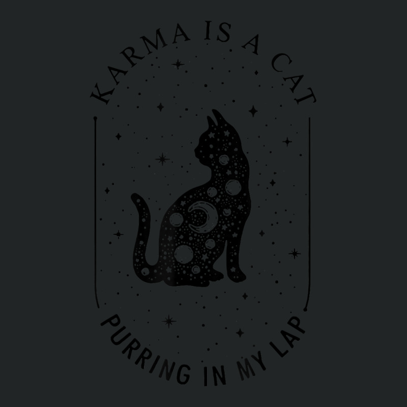 Karma Is A Cat Purring In My Lap T Shirt Duffel Bag | Artistshot