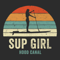 Hood Canal Woman On Sup Girl Retro Vintage Style P Exclusive T-shirt | Artistshot