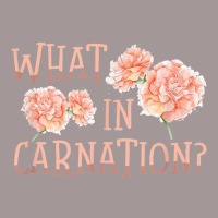 What In Carnation Floral Designer Florist Flower D Vintage Short | Artistshot