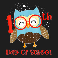 Cute Owl 100th Day Of School 100 Days Smarter Tee Classic T-shirt | Artistshot