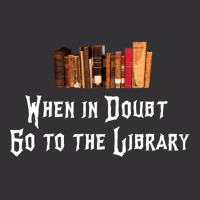 When In Doubt Go To The Library 57 Vintage Short | Artistshot