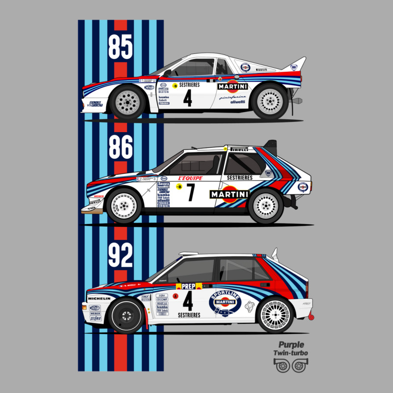 Lancia Martini Trio Men's T-shirt Pajama Set by caplessoroan | Artistshot