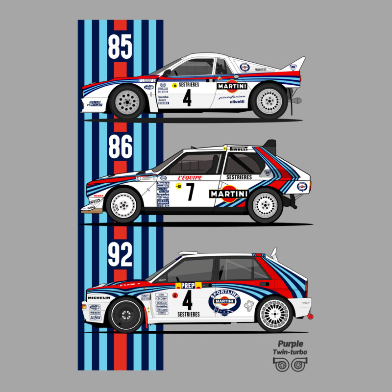 Lancia Martini Trio Men's Polo Shirt by caplessoroan | Artistshot