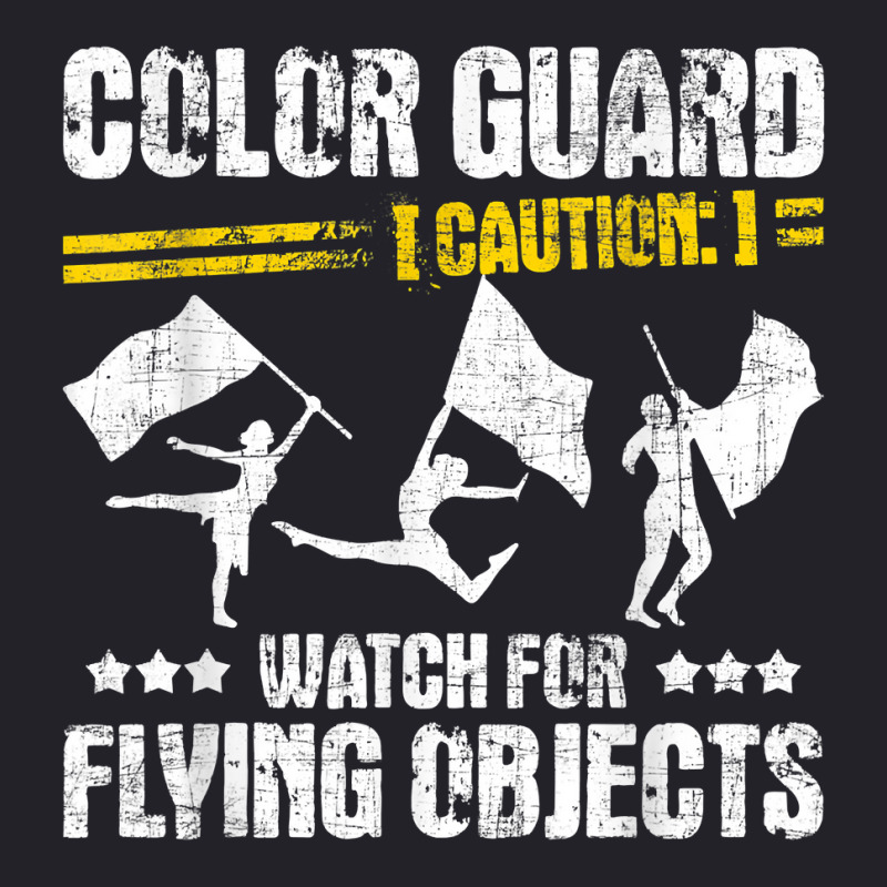 Color Guard Caution Watch For Flying Objects   Fla Unisex Sherpa-lined Denim Jacket | Artistshot