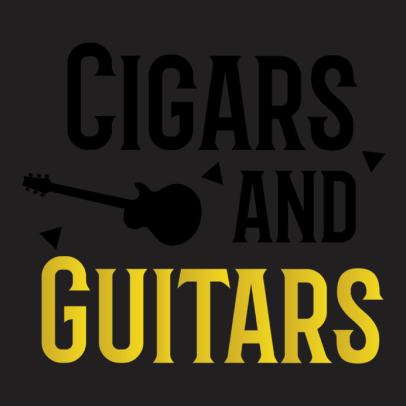 Cigars And Guitars Musician Music Lover Rock Funny T-shirt | Artistshot