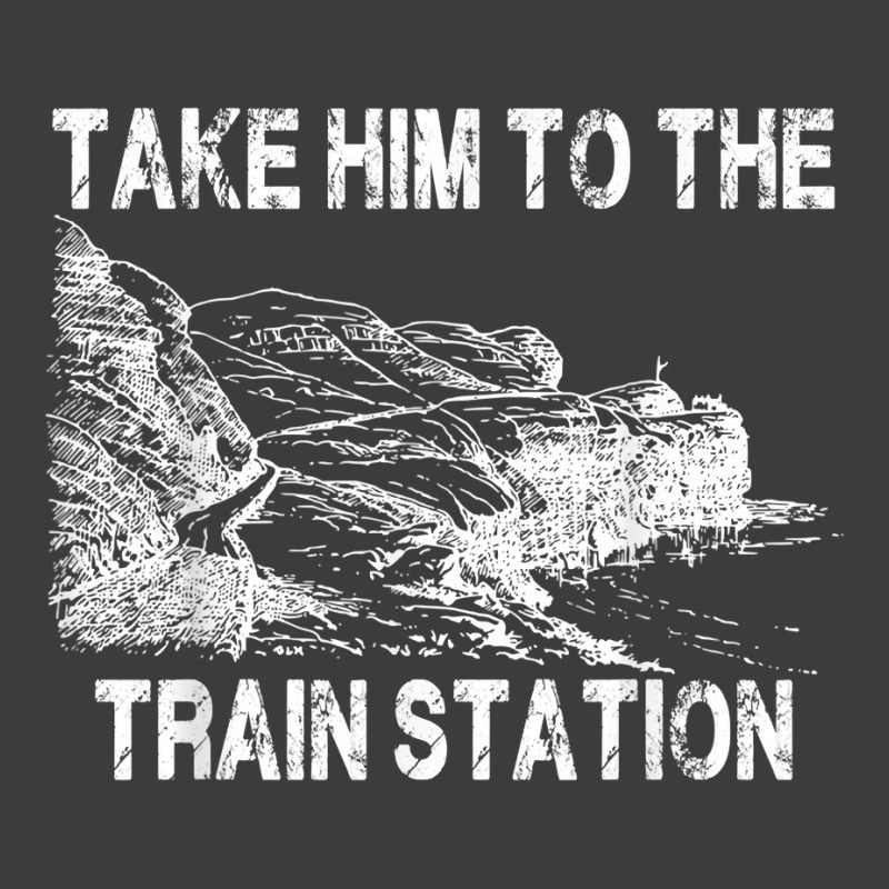 Take Him To The Train Station T Shirt Men's Polo Shirt by jendhe | Artistshot