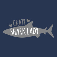 Crazy Shark Lady Men Denim Jacket | Artistshot