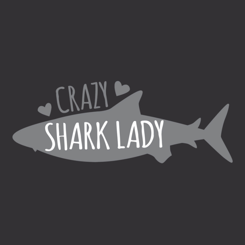 Crazy Shark Lady Vintage Hoodie by winkleslifkos | Artistshot