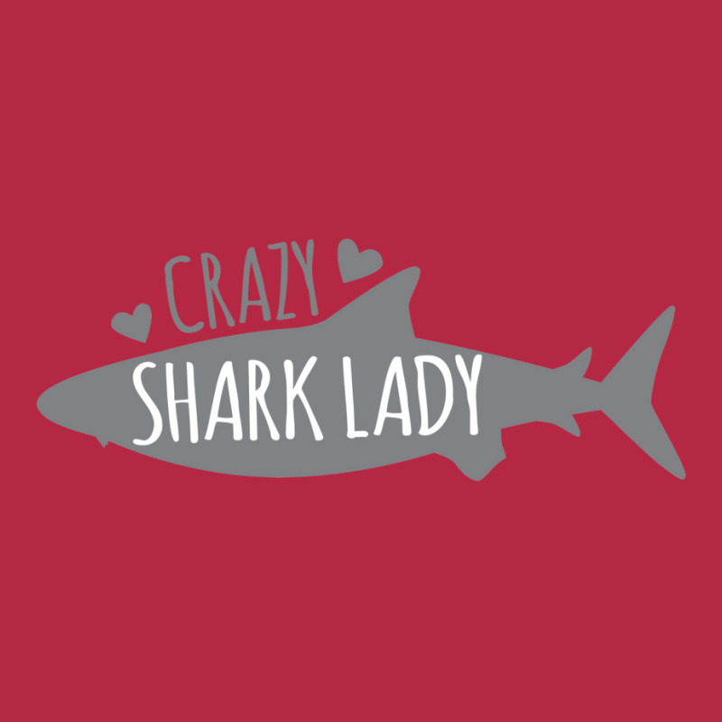 Crazy Shark Lady Champion Hoodie by winkleslifkos | Artistshot