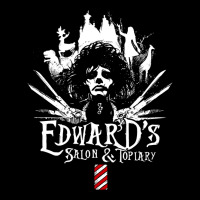 Edward's Salon And Topiary   Edward Scissorhands V-neck Tee | Artistshot