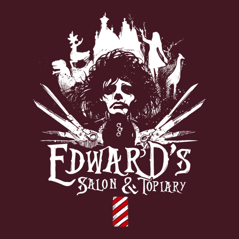 Edward's Salon And Topiary   Edward Scissorhands Unisex Hoodie by filesphomp | Artistshot