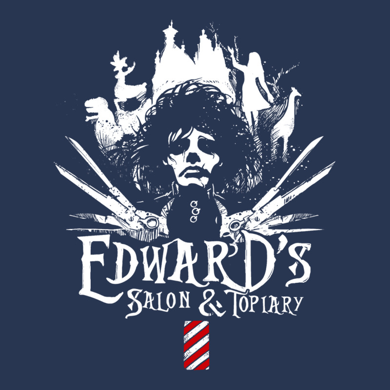 Edward's Salon And Topiary   Edward Scissorhands Men Denim Jacket by filesphomp | Artistshot