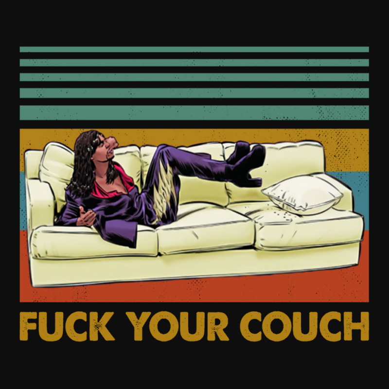 Fuck Your Couch Retro Style Crop Top by weslervagas2 | Artistshot