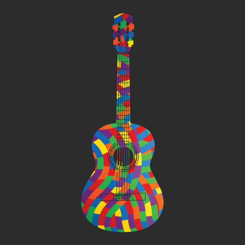 Classical Guitar Colorful Texture Exclusive T-shirt | Artistshot