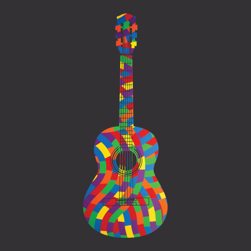 Classical Guitar Colorful Texture Vintage Short | Artistshot