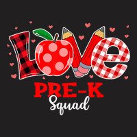 Love Pre K Squad Cute Preschool Teacher Valentines T-shirt | Artistshot