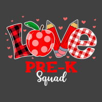 Love Pre K Squad Cute Preschool Teacher Valentines Vintage T-shirt | Artistshot