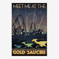 Final Fantasy Vii Gold Saucer Travel Poster Classic T-shirt | Artistshot