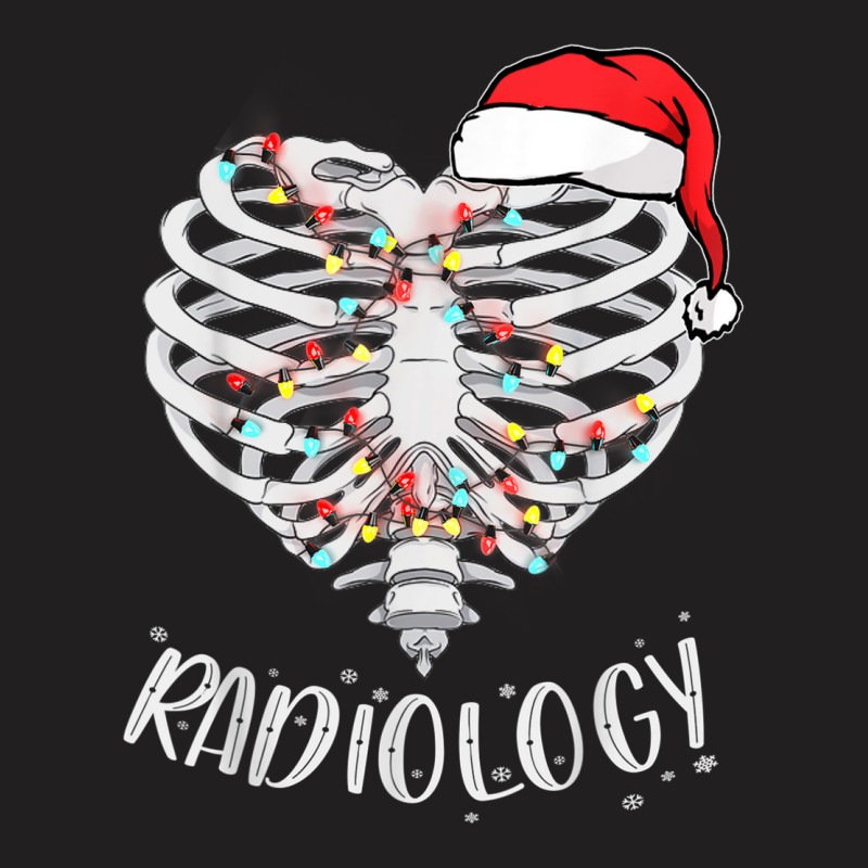 Skeleton Heart Radiology Christmas Radiologist Mri T-Shirt by terrilyn | Artistshot