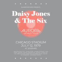 Daisy Jones & The Six   Aurora World Tour Poster B Crewneck Sweatshirt | Artistshot