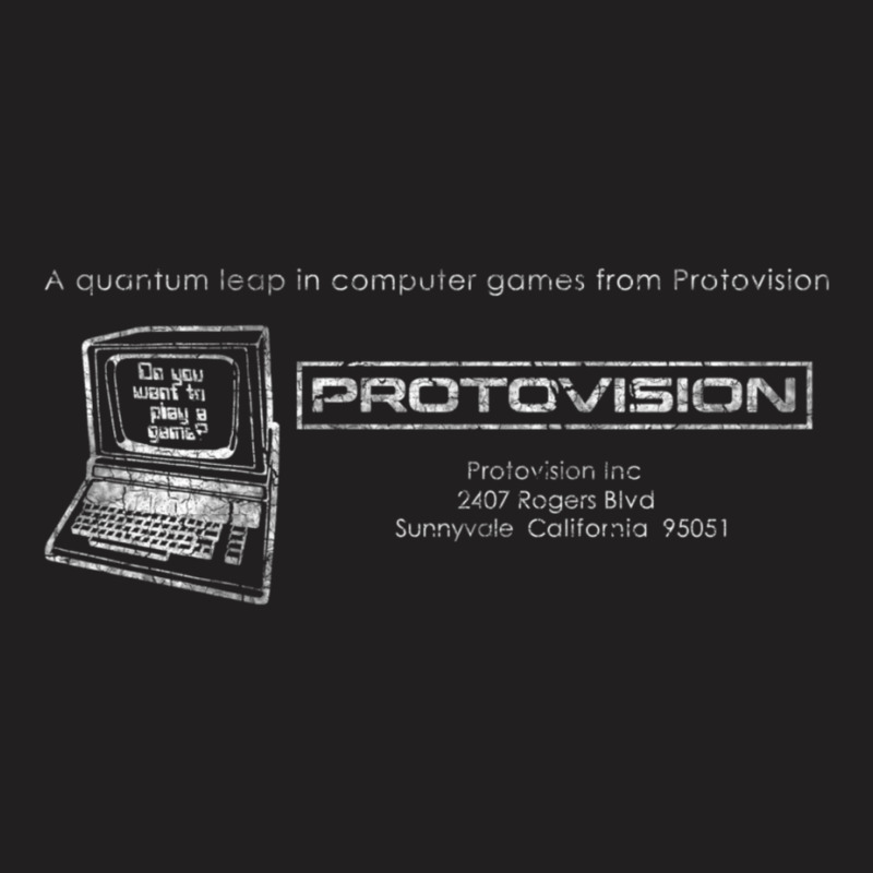 Protovision Computer Games Wargames T-Shirt by SaraBachmann | Artistshot